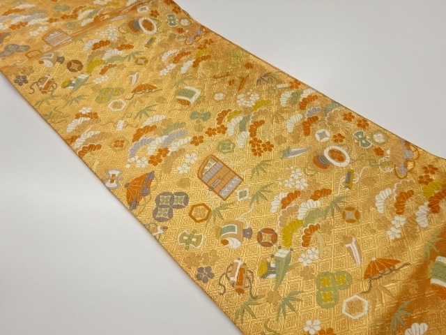 JAPANESE FUKURO OBI / SAGANISHIKI / WOVEN TREASURES